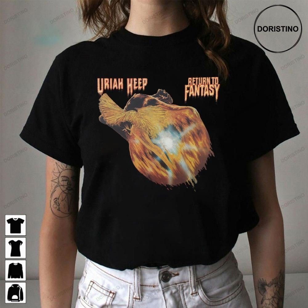 Return To Fantasy English Rock Uriah Heep Awesome Shirts